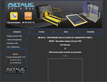 Tablet Screenshot of metalic-car-bus.com